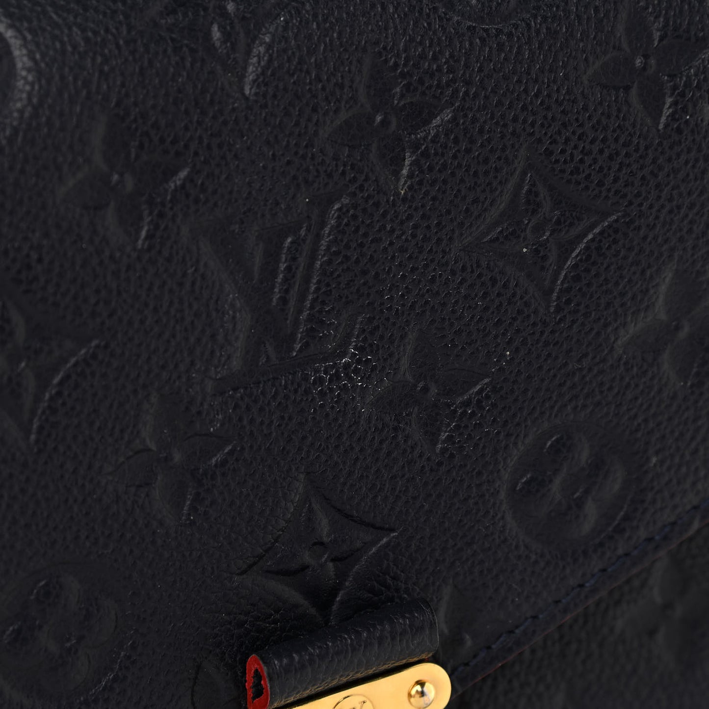 Empreinte Pochette Metis Marine Rouge