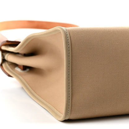 Hermes Vache Hunter Toile Officier Herbag Zip PM 31 Trench Fauve 10 of 12