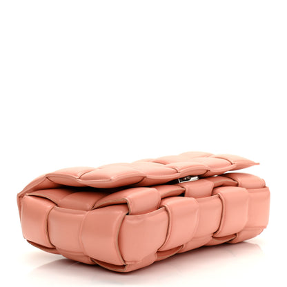 Bottega Veneta Nappa Maxi Intreccio Padded Cassette Crossbody Bag Peachy 4 of 11