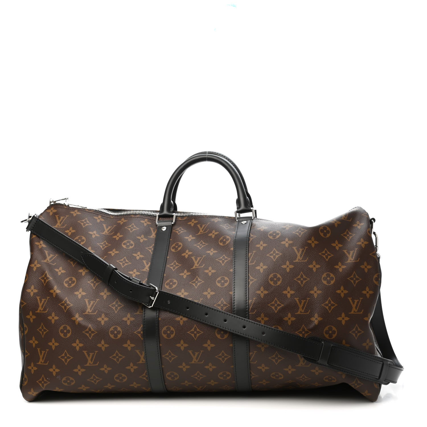 Louis Vuitton Monogram Macassar Keepall Bandouliere 55 1 of 8
