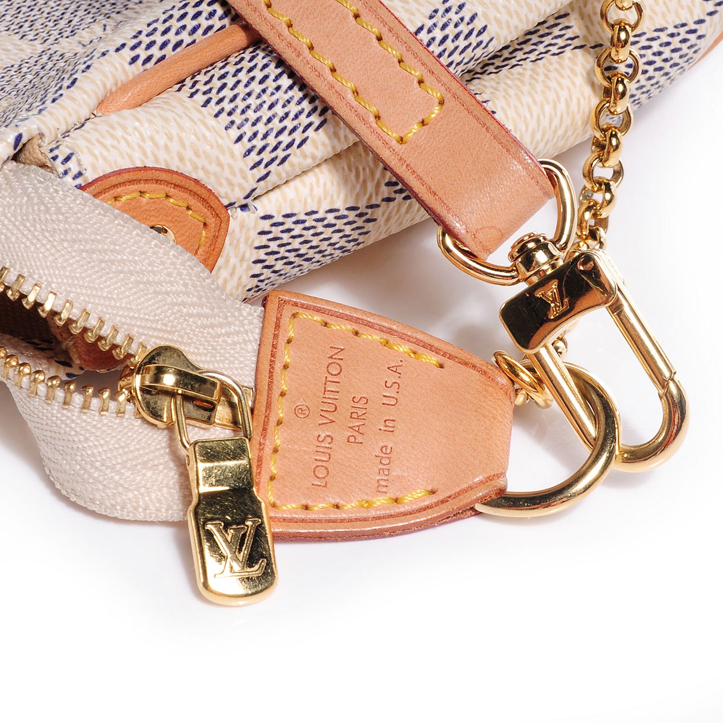 Damier Azur Eva Clutch