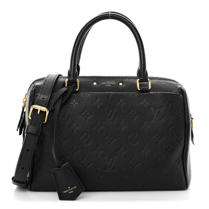 Louis Vuitton Empreinte Speedy Bandouliere 25 NM Black 1 of 12