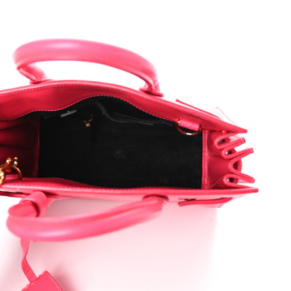 Saint Laurent Calfskin Nano Sac De Jour Fluo Pink 5 of 10
