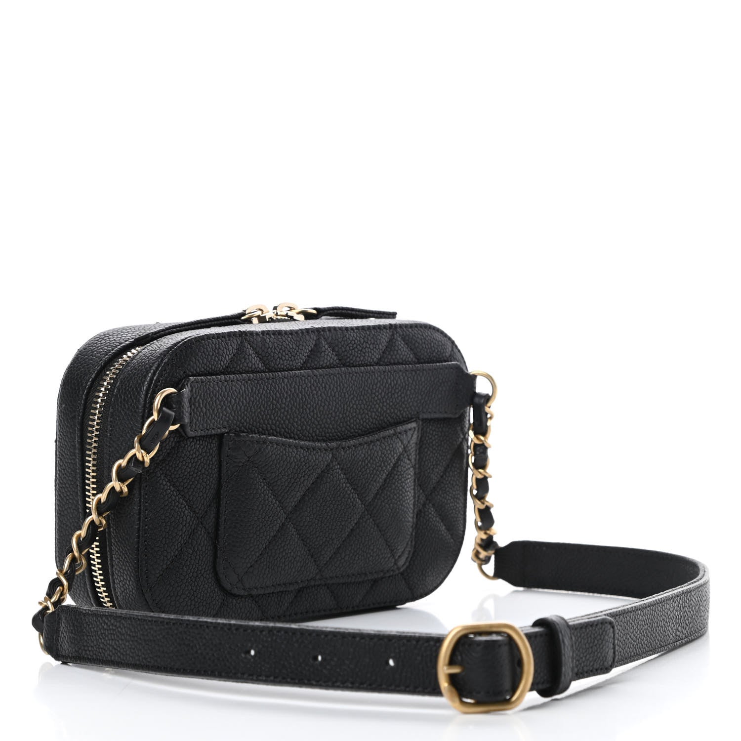 Chanel Caviar Quilted Waist Bag Black 3 of 11