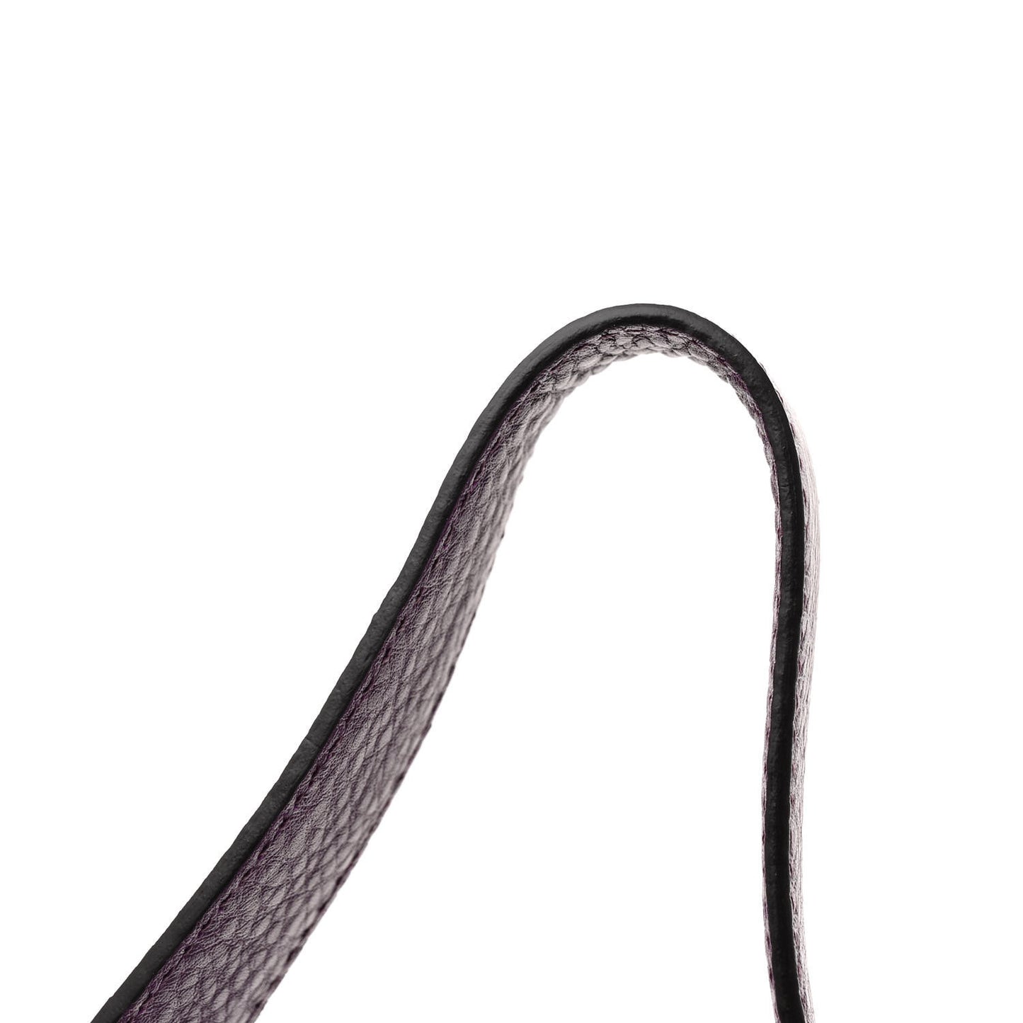 Grained Calfskin Sofia Satchel Mirtillo