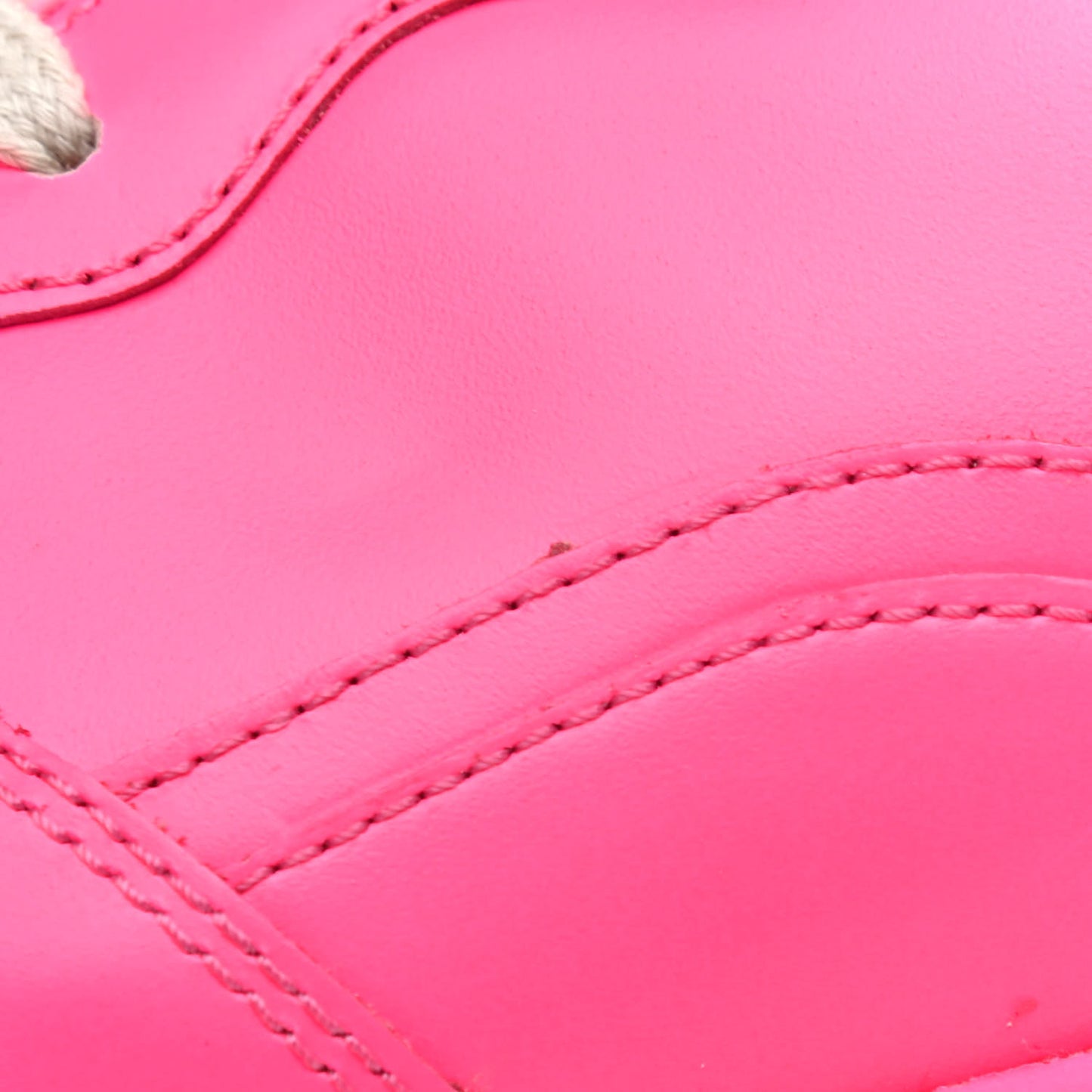 Calfskin Womens Rhyton Sneakers 40 Fluo Fuxia