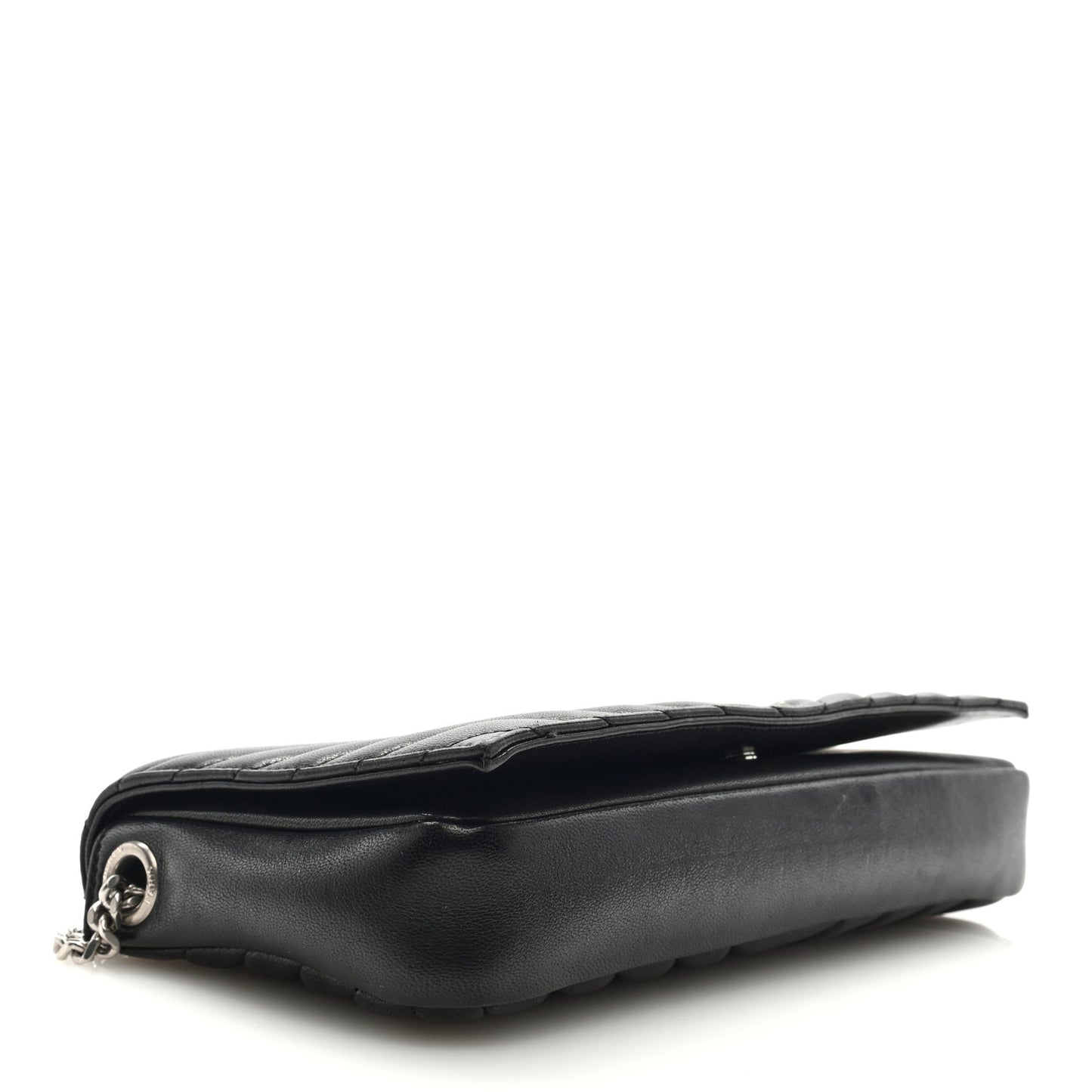 Lambskin Monogram Kate 99 Baguette Bag Black