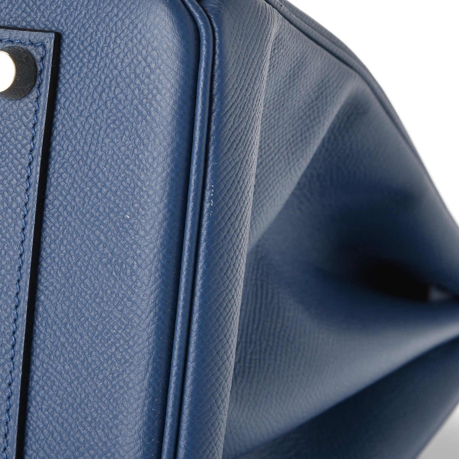 Hermes Epsom Birkin 35 Bleu Agate 42 of 45