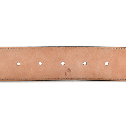 Gucci Imprime Monogram Interlocking G Belt 85 34 Black 4 of 5
