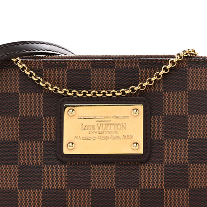 Louis Vuitton Damier Ebene Eva Clutch 8 of 13