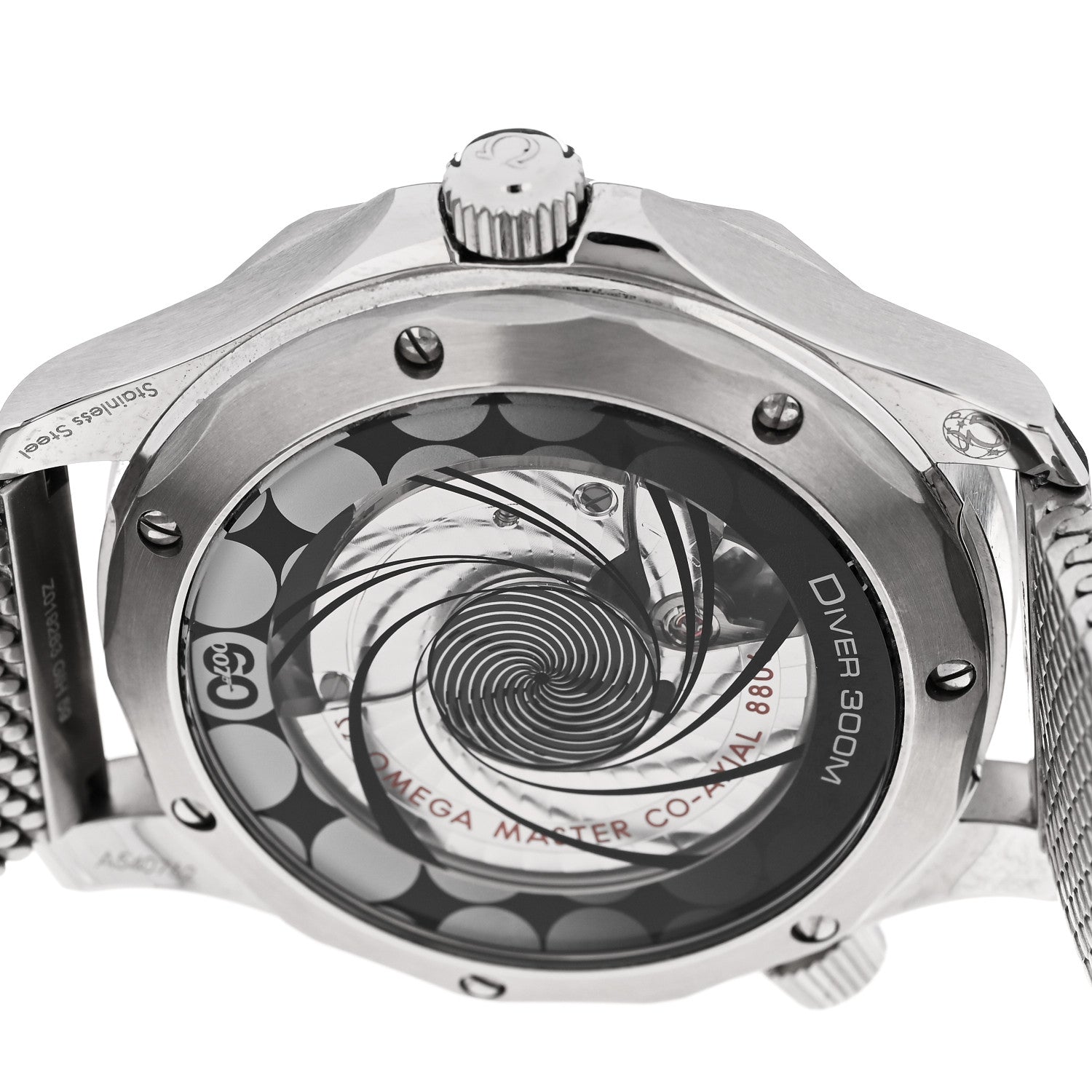 Omega Stainless Steel 42mm Seamaster Diver 300M James Bond Co-Axial Master Chronometer Automatic Watch Blue 210.30.42.20.03.002 4 of 5