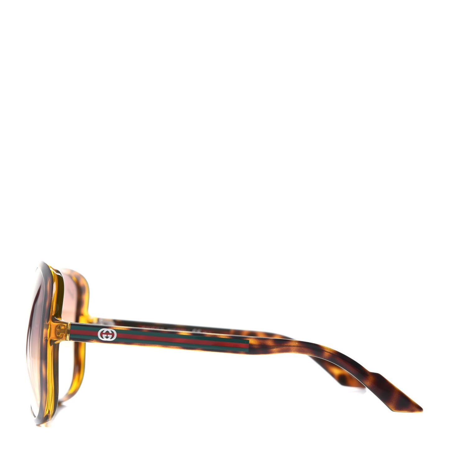 Oversized Web Sunglasses GG3157S Tortoise