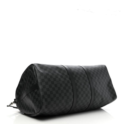 Louis Vuitton Damier Graphite Keepall Bandouliere 55 3 of 7