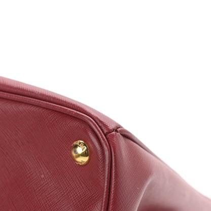 Prada Saffiano Lux Large Tote Cherry 10 of 16
