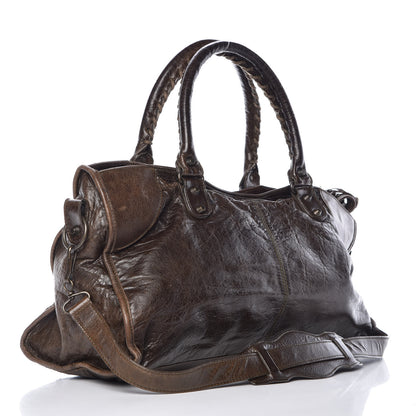 Balenciaga Chevre Classic Hardware Part Time Truffle 4 of 19