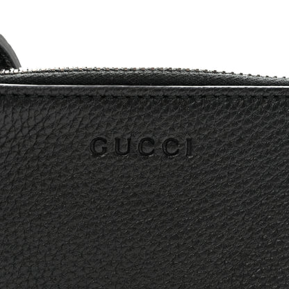 Gucci Pebbled Calfskin Mini B Shoudler Bag Black 8 of 10