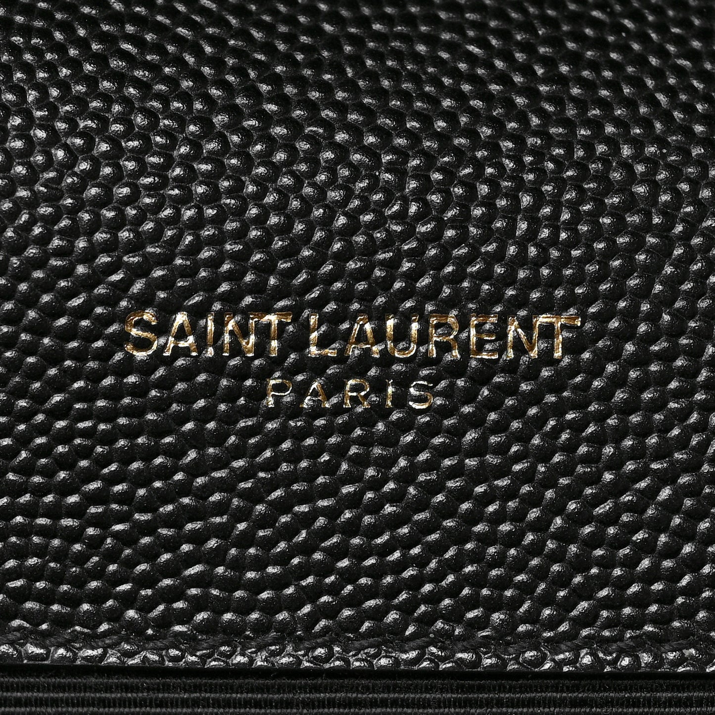 Smooth Calfskin Matelasse Chevron Large Monogram Satchel Black