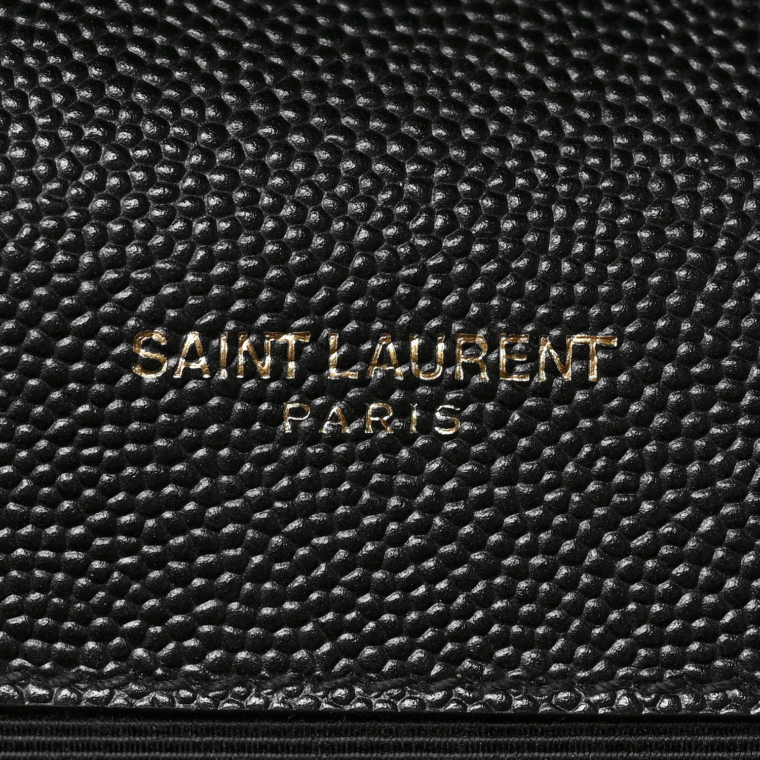 Saint Laurent Smooth Calfskin Matelasse Chevron Large Monogram Satchel Black 7 of 9