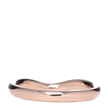 Tiffany 18K Rose Gold Diamond Elsa Peretti Wedding Band Ring 48 4.5 4 of 6