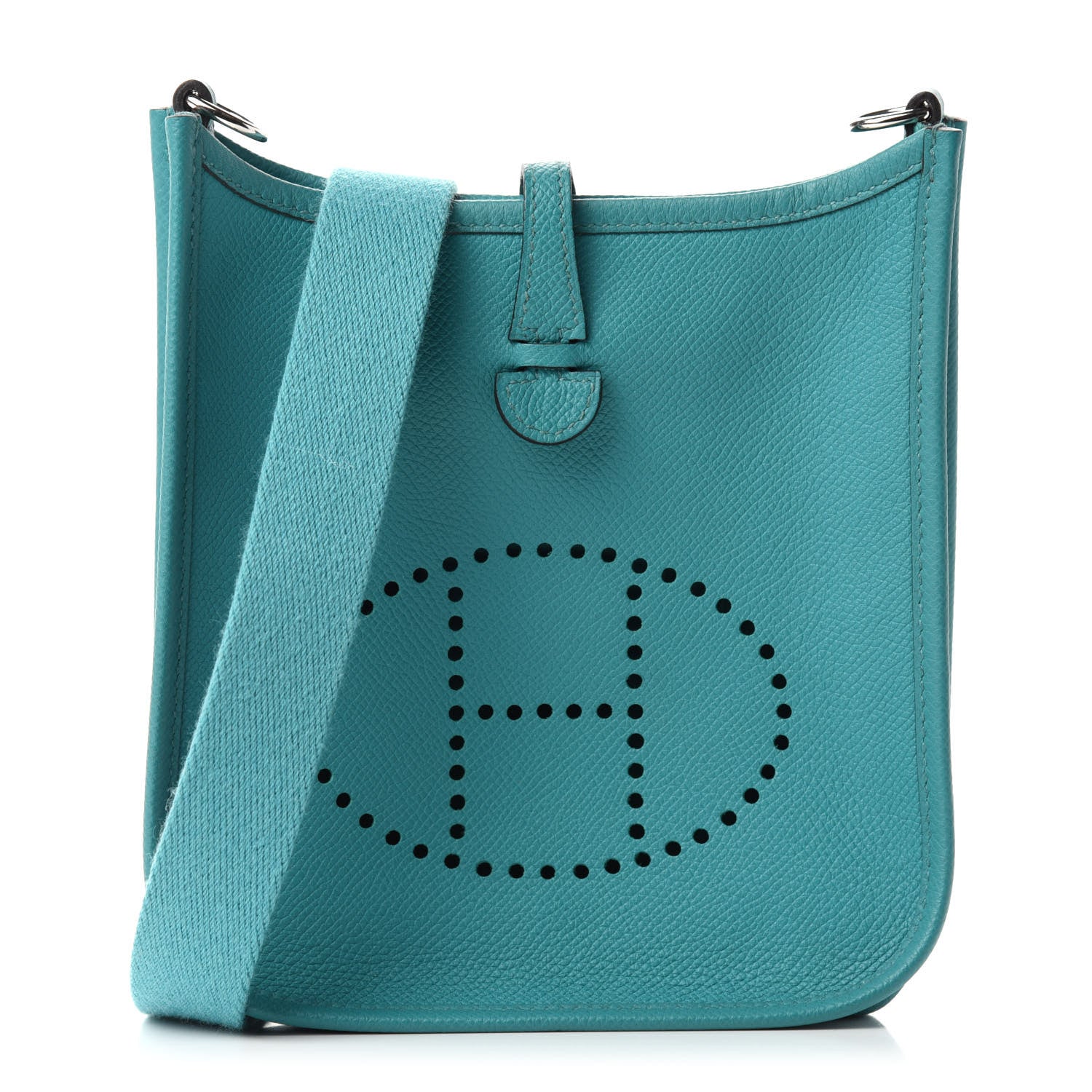 Hermes Epsom Evelyne TPM Bleu Paon 1 of 11