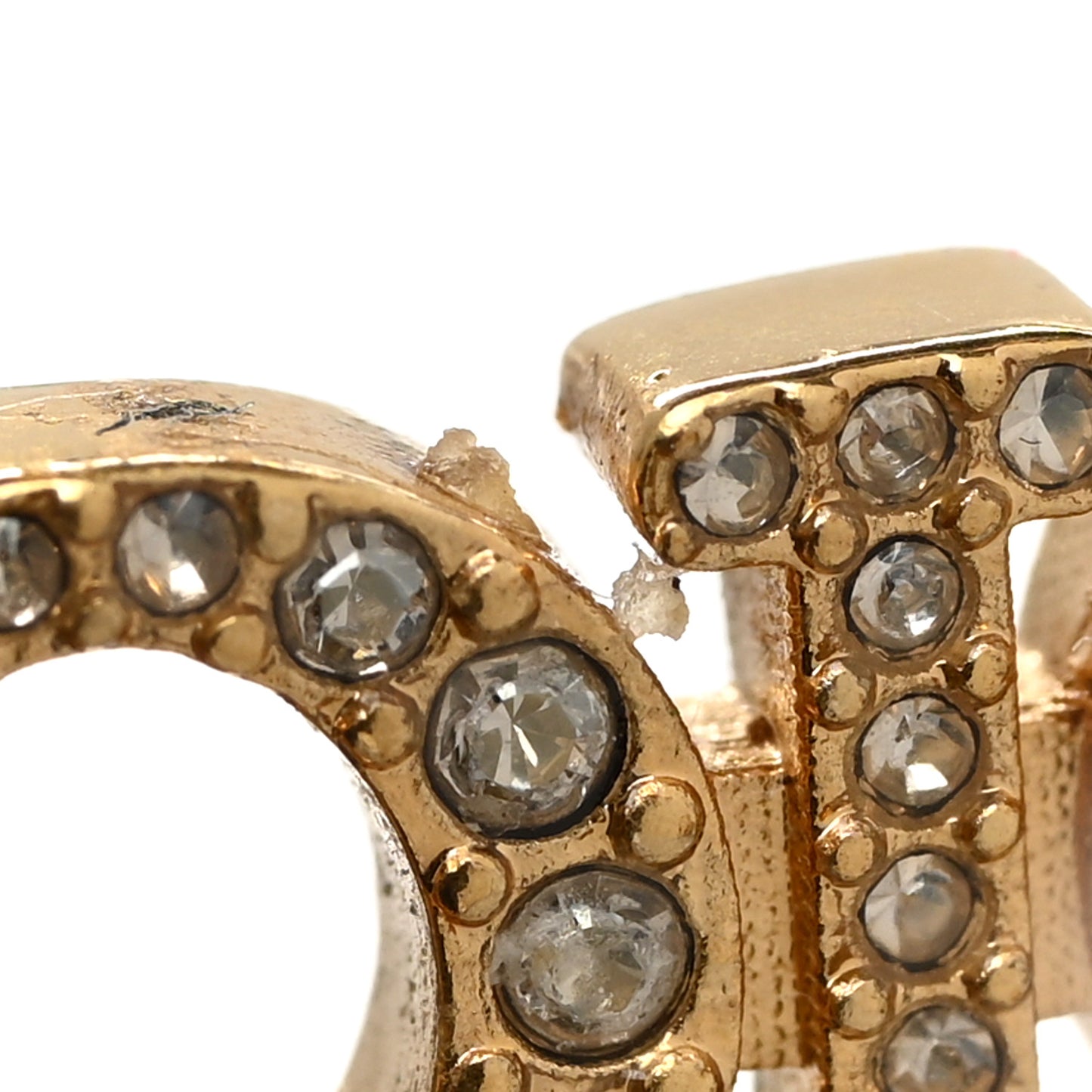 Metal Crystal Dio(r)evolution Bracelet Gold