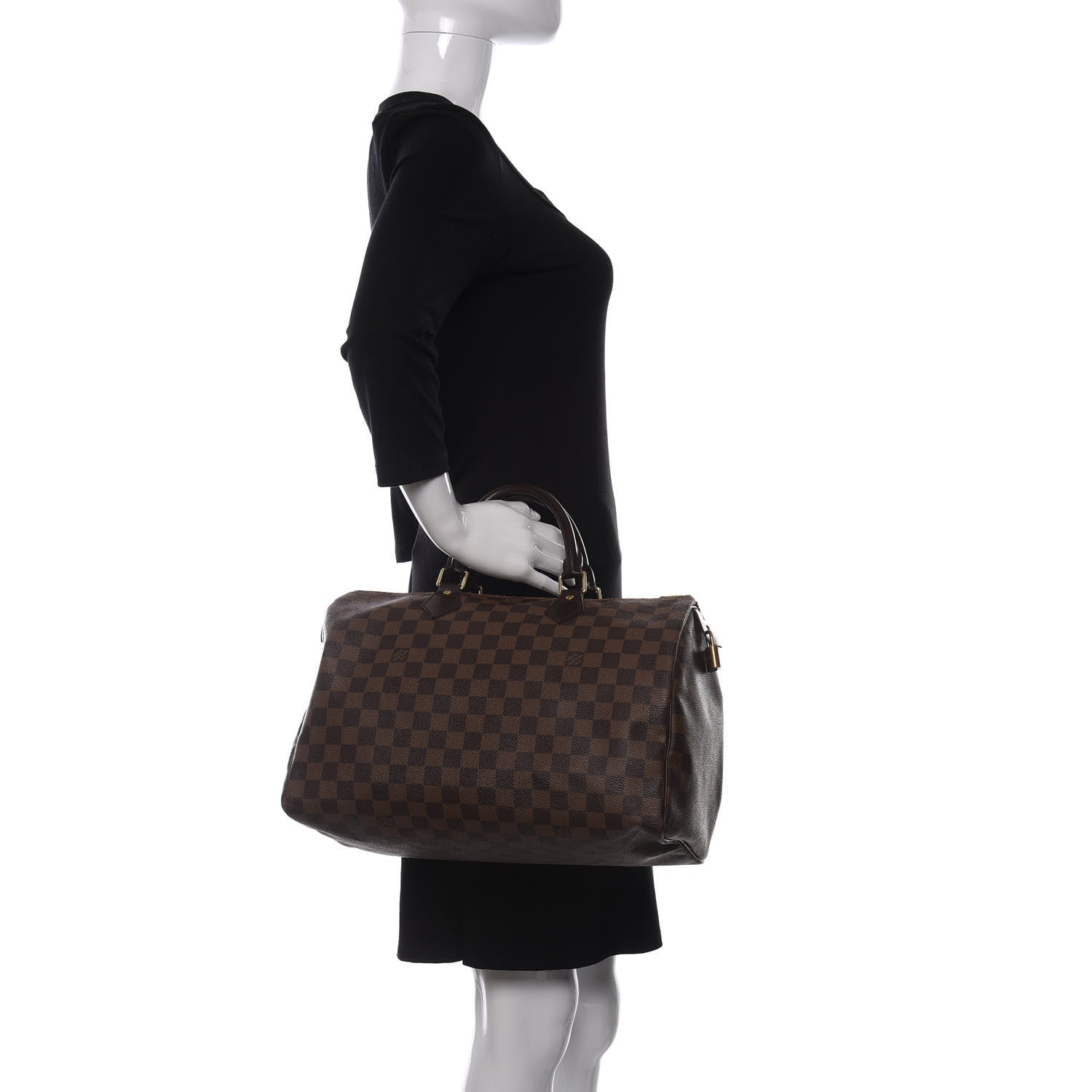 Louis Vuitton Damier Ebene Speedy 35 2 of 10