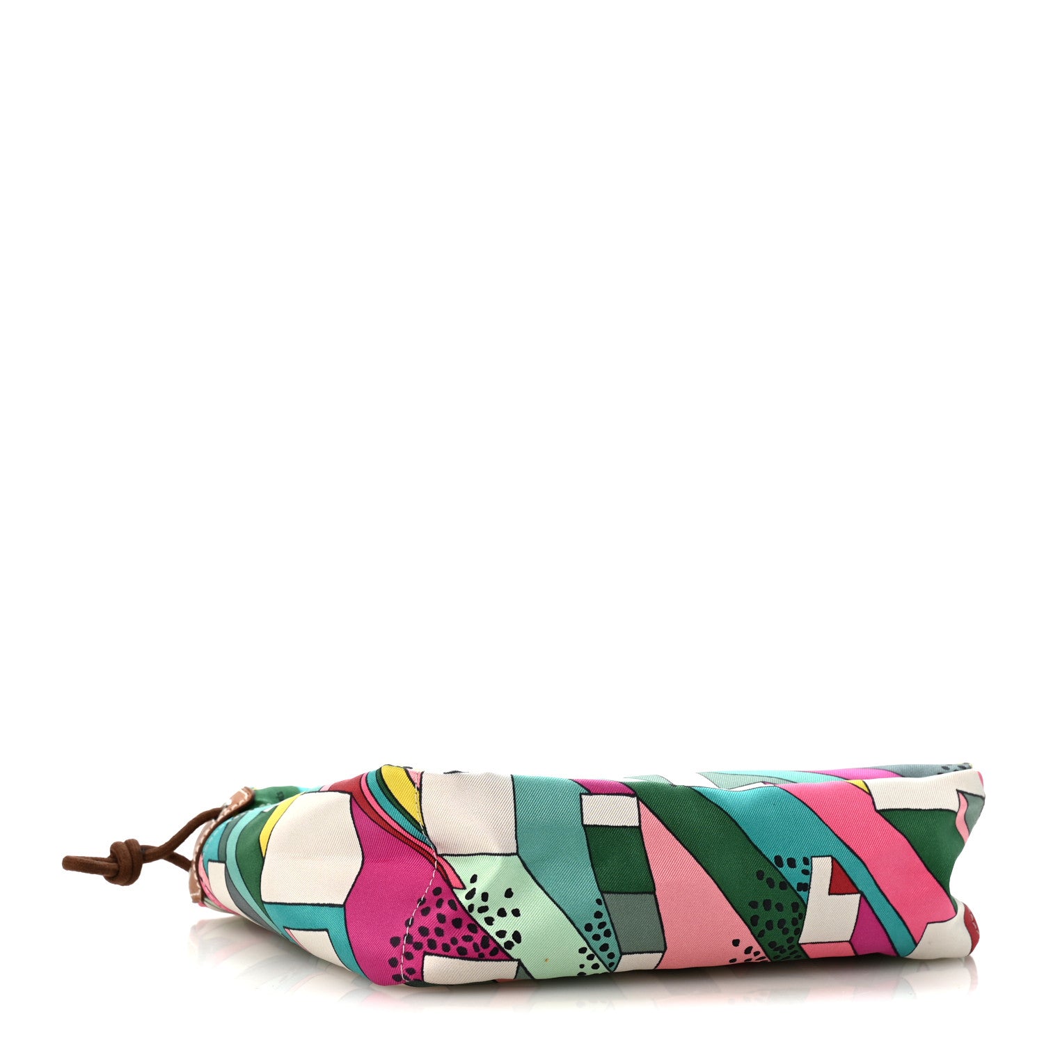 Hermes Silk On A Summer Day Fourbi 20 PM Pouch Tosca Bleu Paon 4 of 7