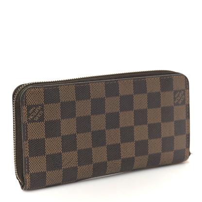 Louis Vuitton Damier Ebene Zippy Wallet 3 of 8