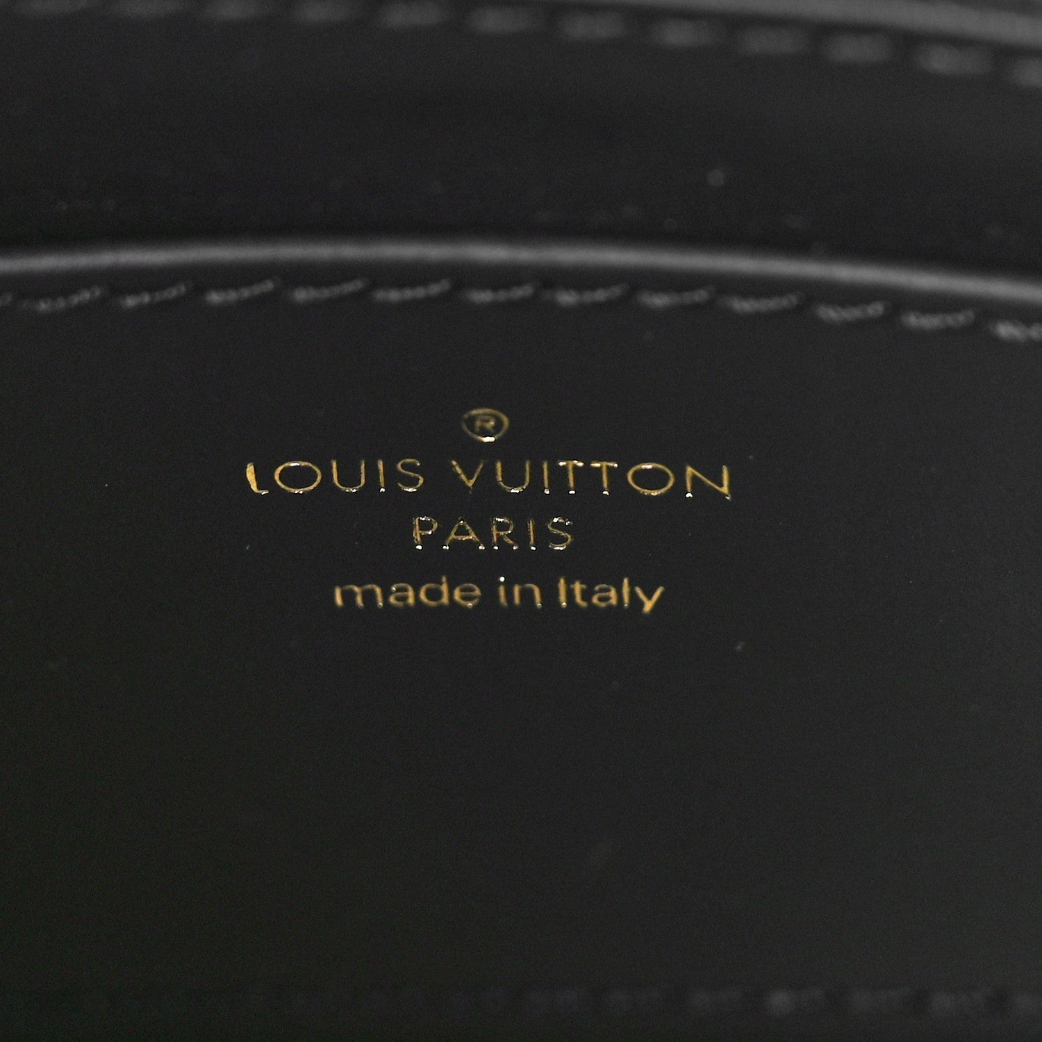 Louis Vuitton Lambskin Malletage Top Handle GO-14 MM Bleu Marine 7 of 10