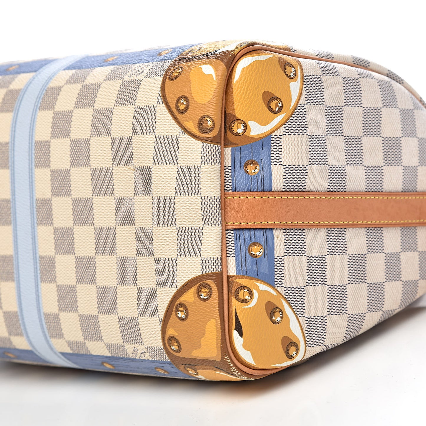 Damier Azur Summer Trunks Speedy Bandouliere 30