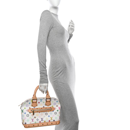 Louis Vuitton Monogram Multicolor Alma White 2 of 10