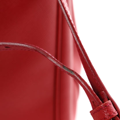 Prada Saffiano Lux Large Galleria Double Zip Tote Fuoco 12 of 12