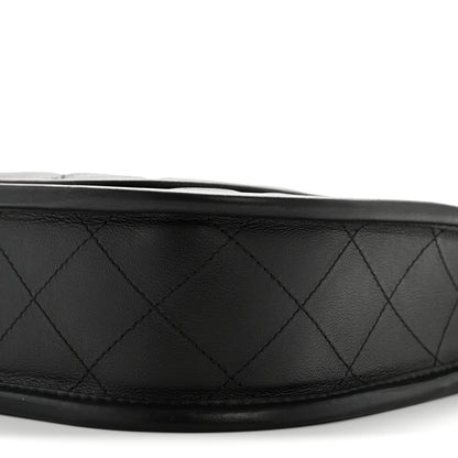 Chanel Calfskin Quilted Hobo Black 10 of 12