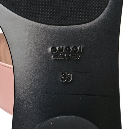 Gucci Calfskin GG Marmont Thong Sandals 39 Perfect Pink 7 of 8
