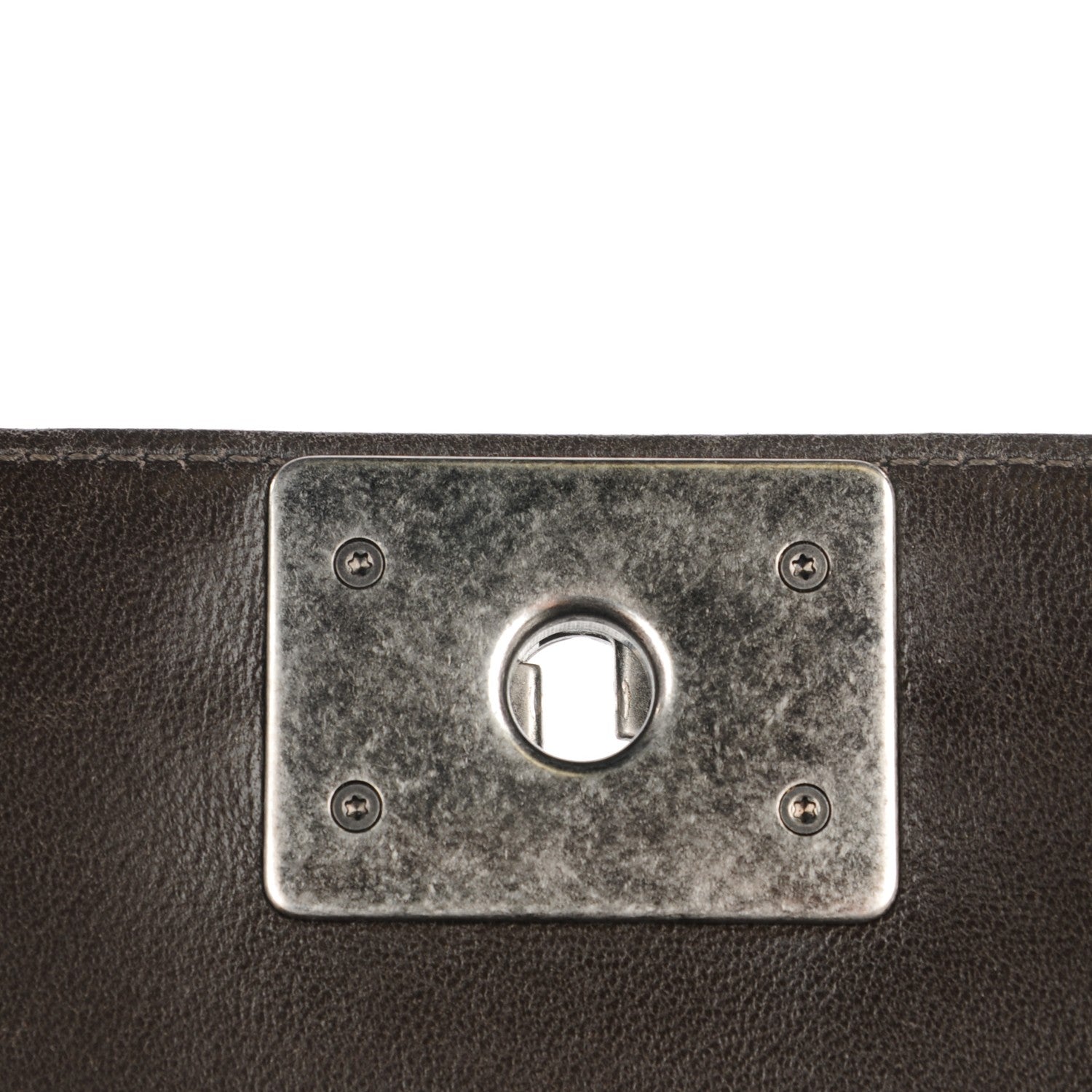 Chanel Lambskin Quilted Medium Boy Flap Brown 6 of 9