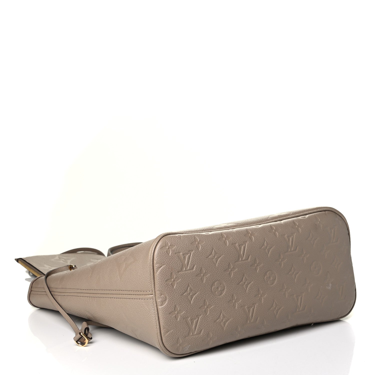 Louis Vuitton Empreinte Monogram Giant Neverfull MM Tourterelle 3 of 8