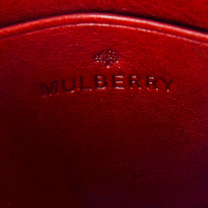 Mulberry Natural Leather Mini Lily Poppy Red 7 of 8