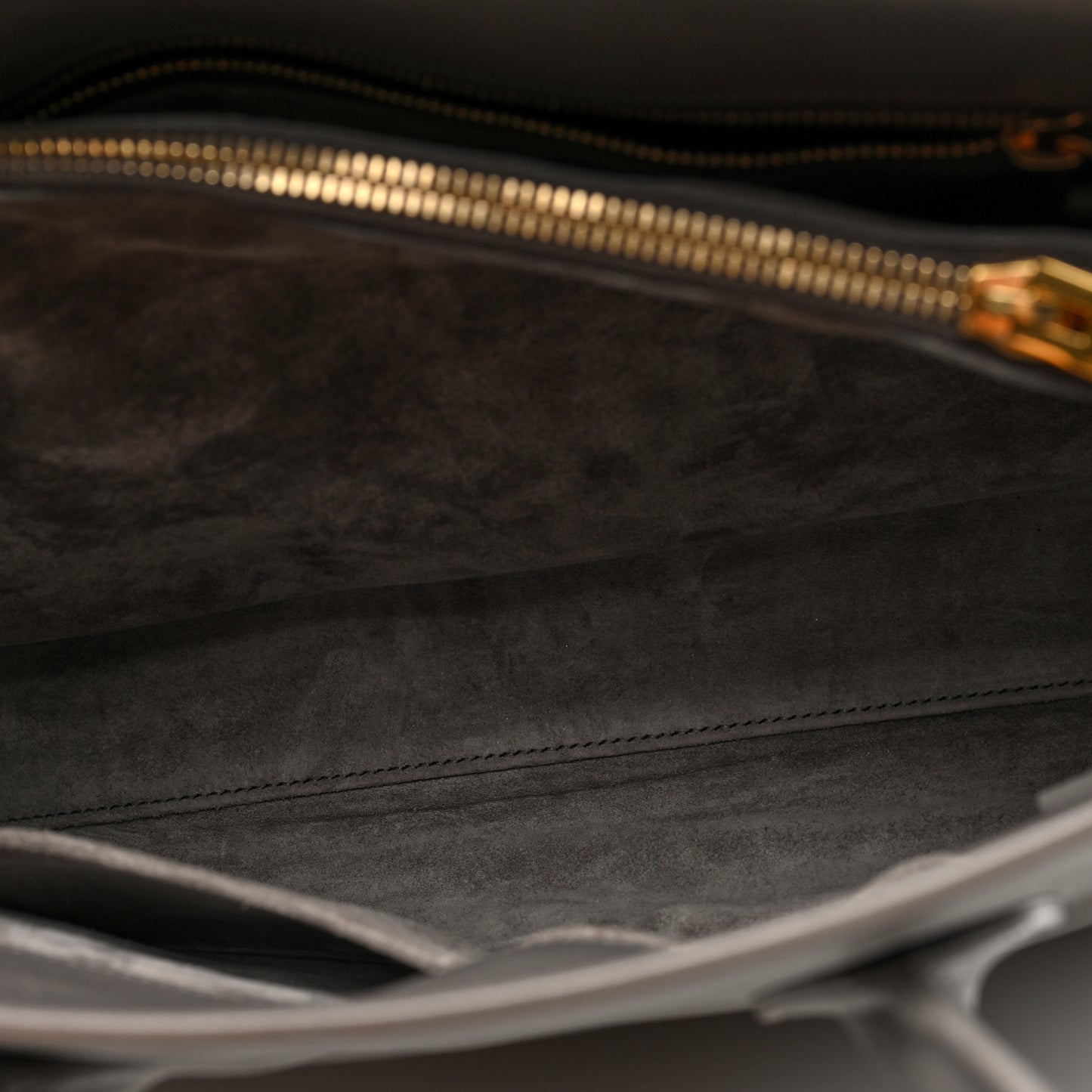 Calfskin Small Sac De Jour Fog