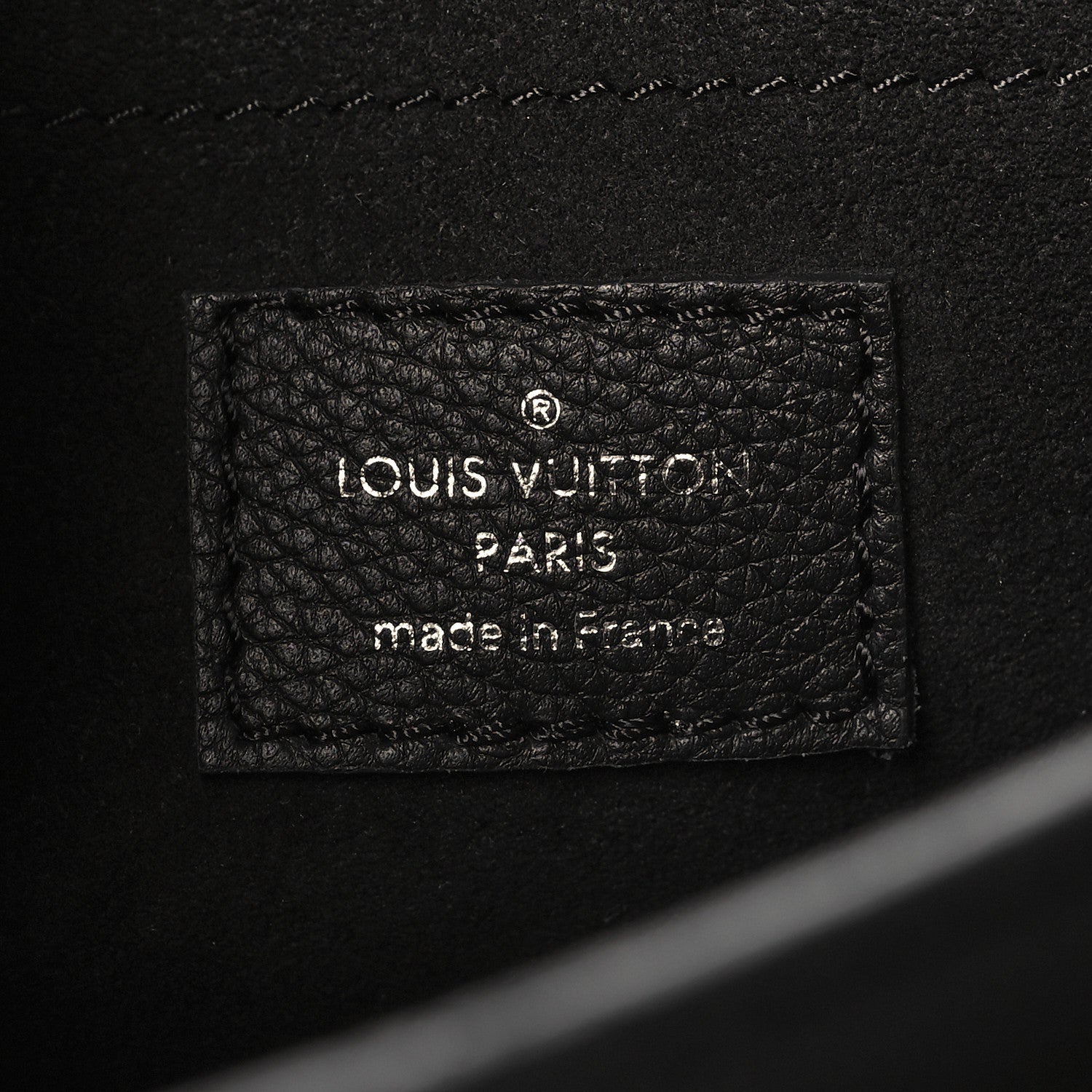 Louis Vuitton Soft Calfskin Mylockme Chain Bag BB Black 6 of 9
