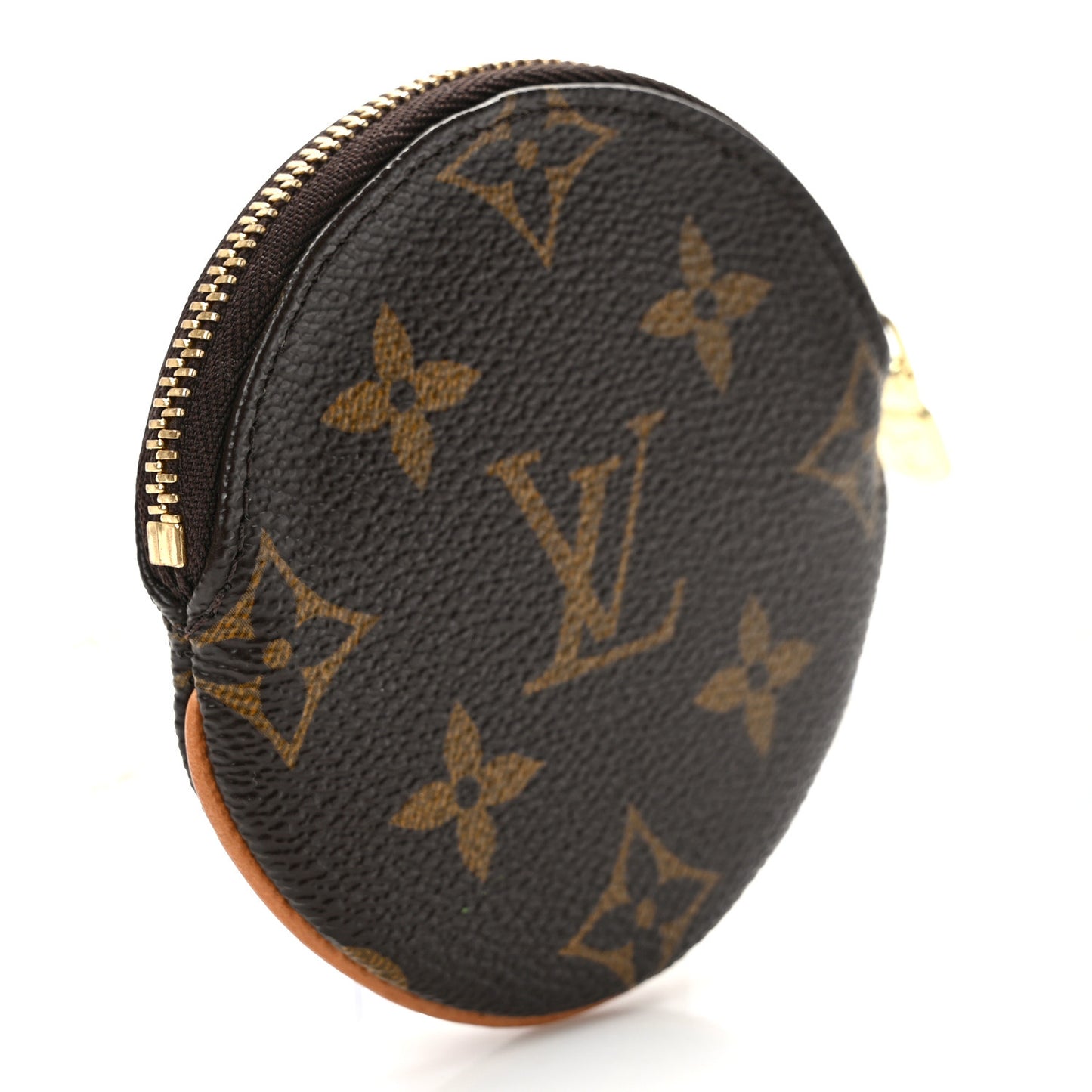 Monogram Round Coin Purse