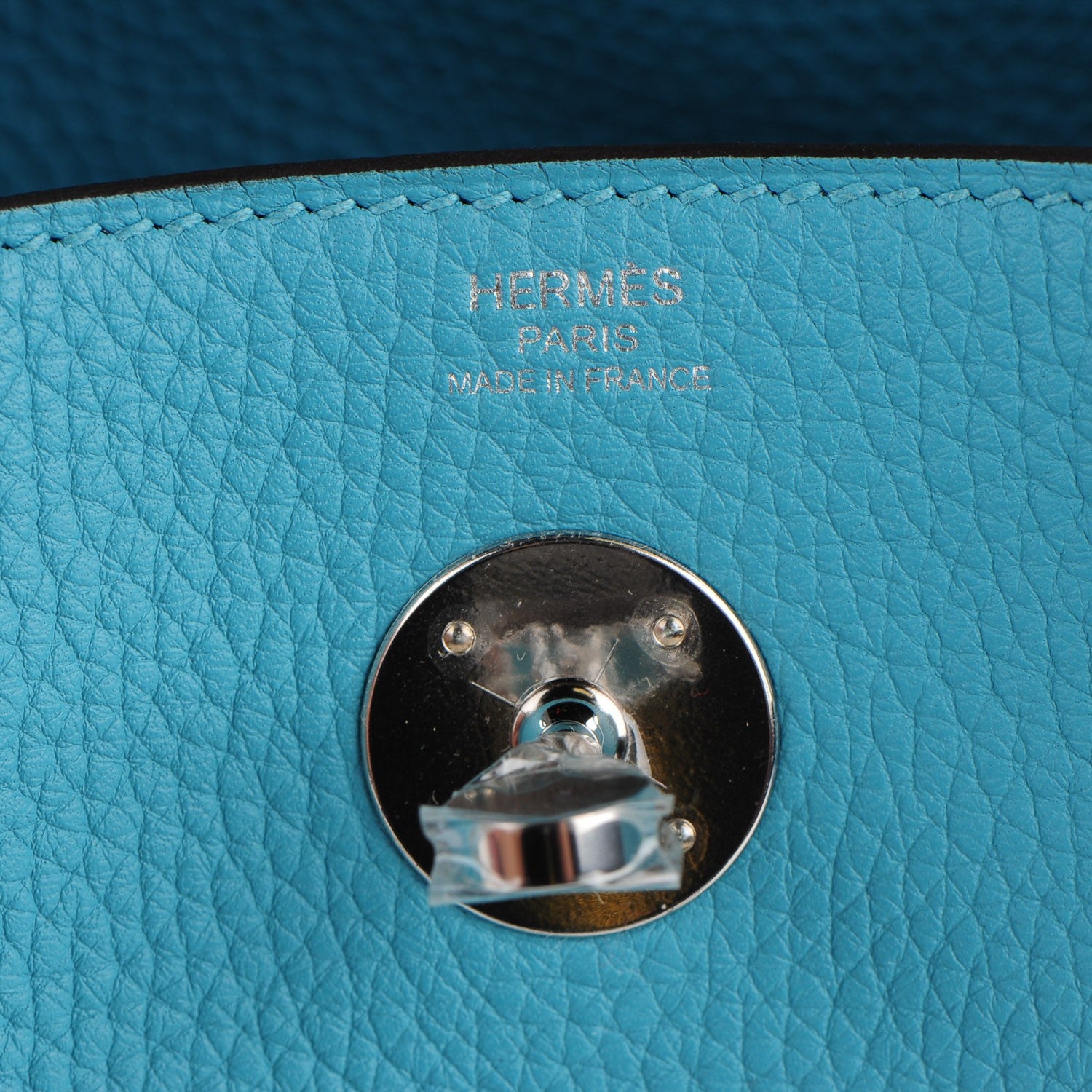 Hermes Taurillon Clemence Lindy 26 Bleu Saint Cyr 12 of 15