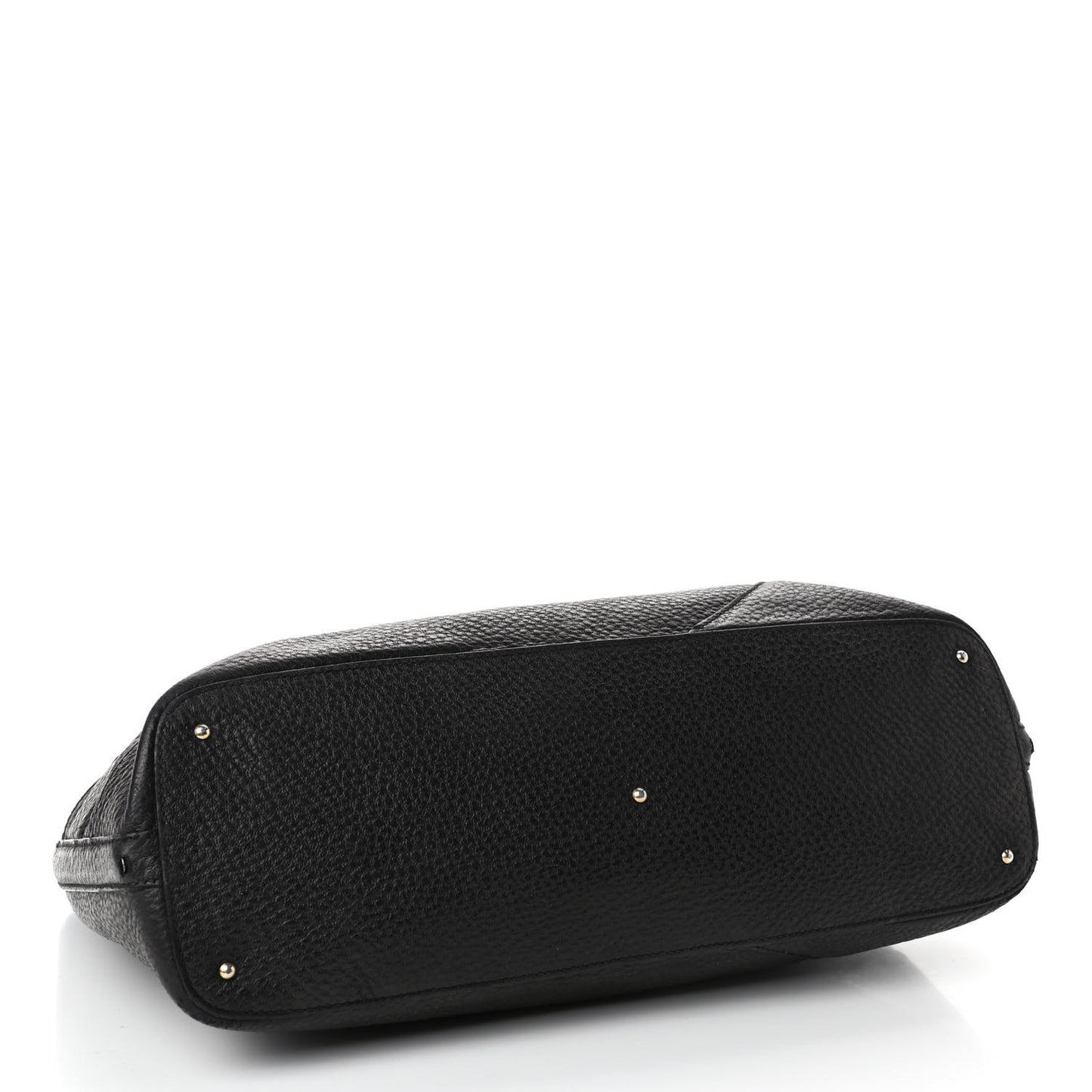 Calfskin Medium Hasler Tote Black