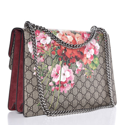 Gucci GG Supreme Monogram Blooms Medium Dionysus Shoulder Bag Beige Multicolor Dry Rose 3 of 7
