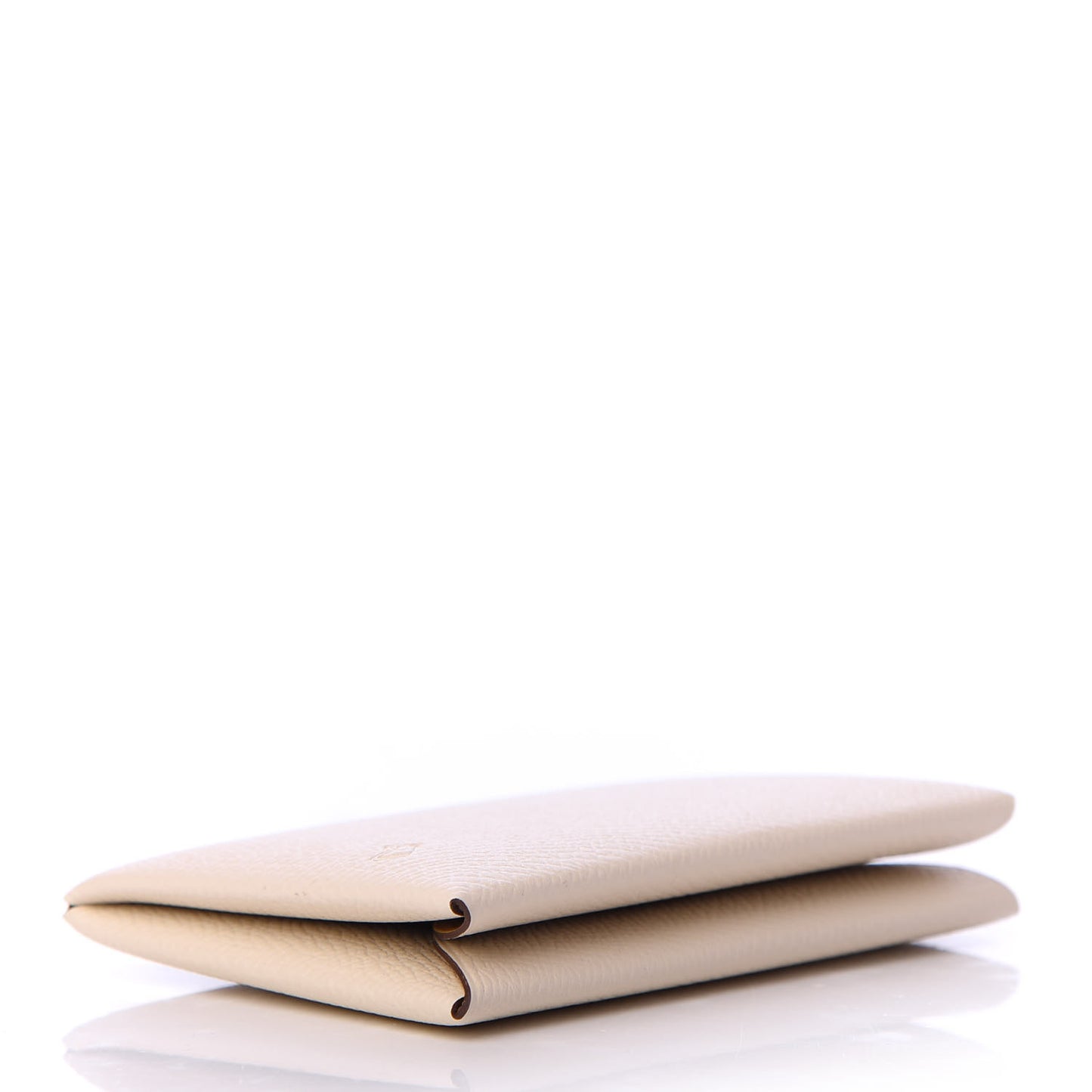 Epsom Horseshoe Calvi Card Case Craie Jaune Ambre