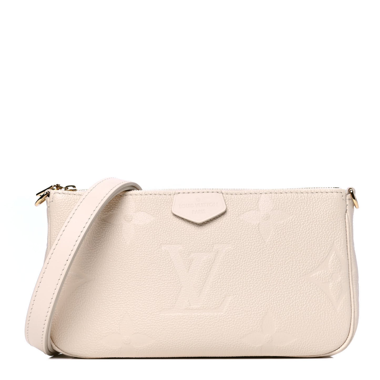 Empreinte Monogram Giant Multi Pochette Accessories Large Pochette Cream