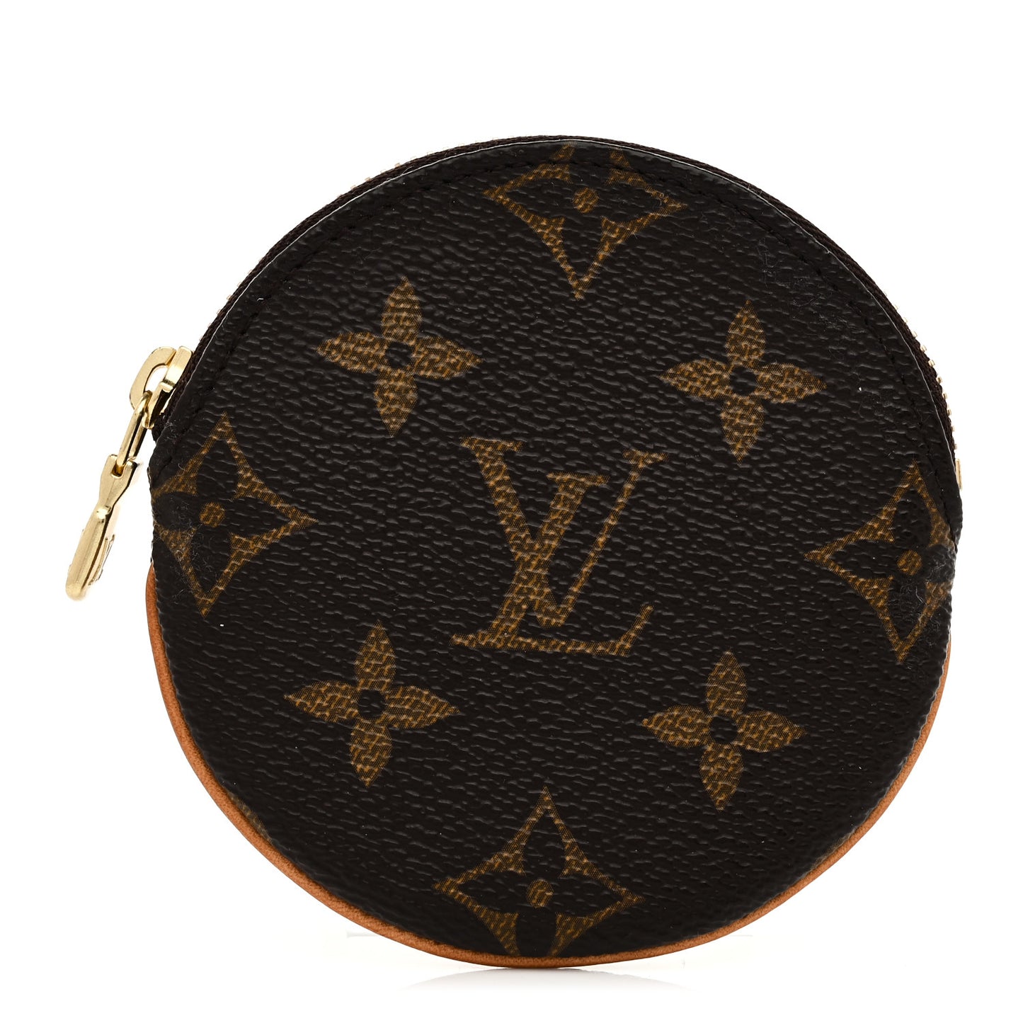 Monogram Round Coin Purse