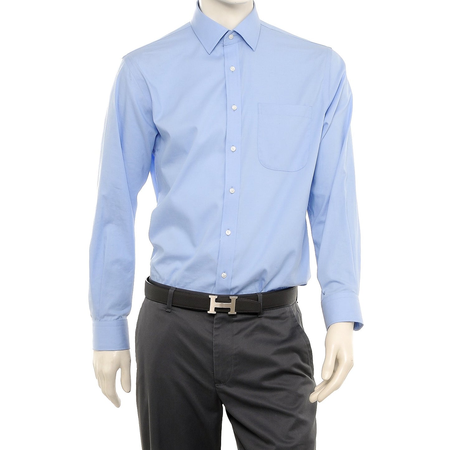 Box Togo 32mm H Belt 85 Bleu Marine Grey