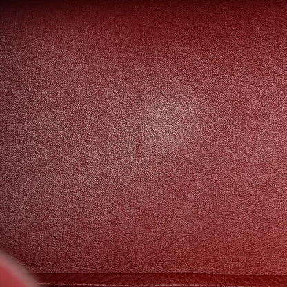Hermes Taurillon Clemence Lindy 30 Rouge Garance 8 of 14