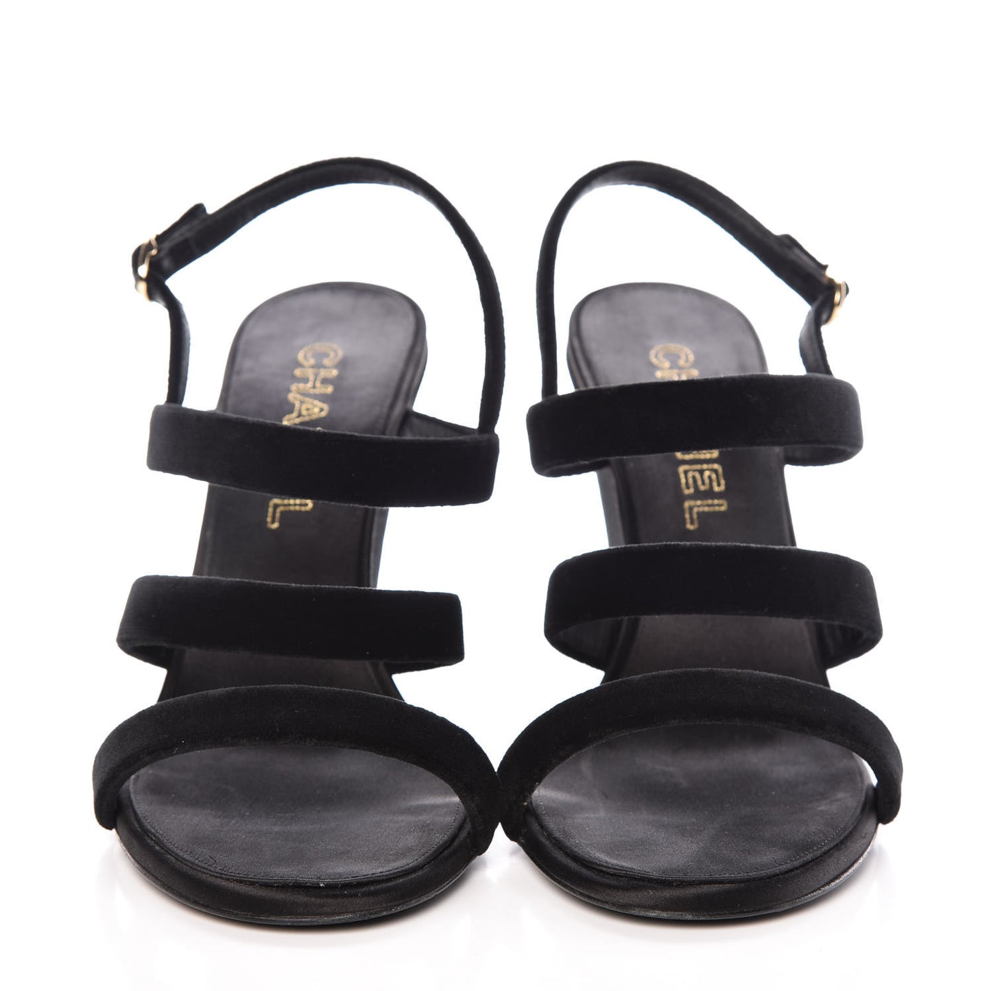 Velvet CC Sandals 41 Black