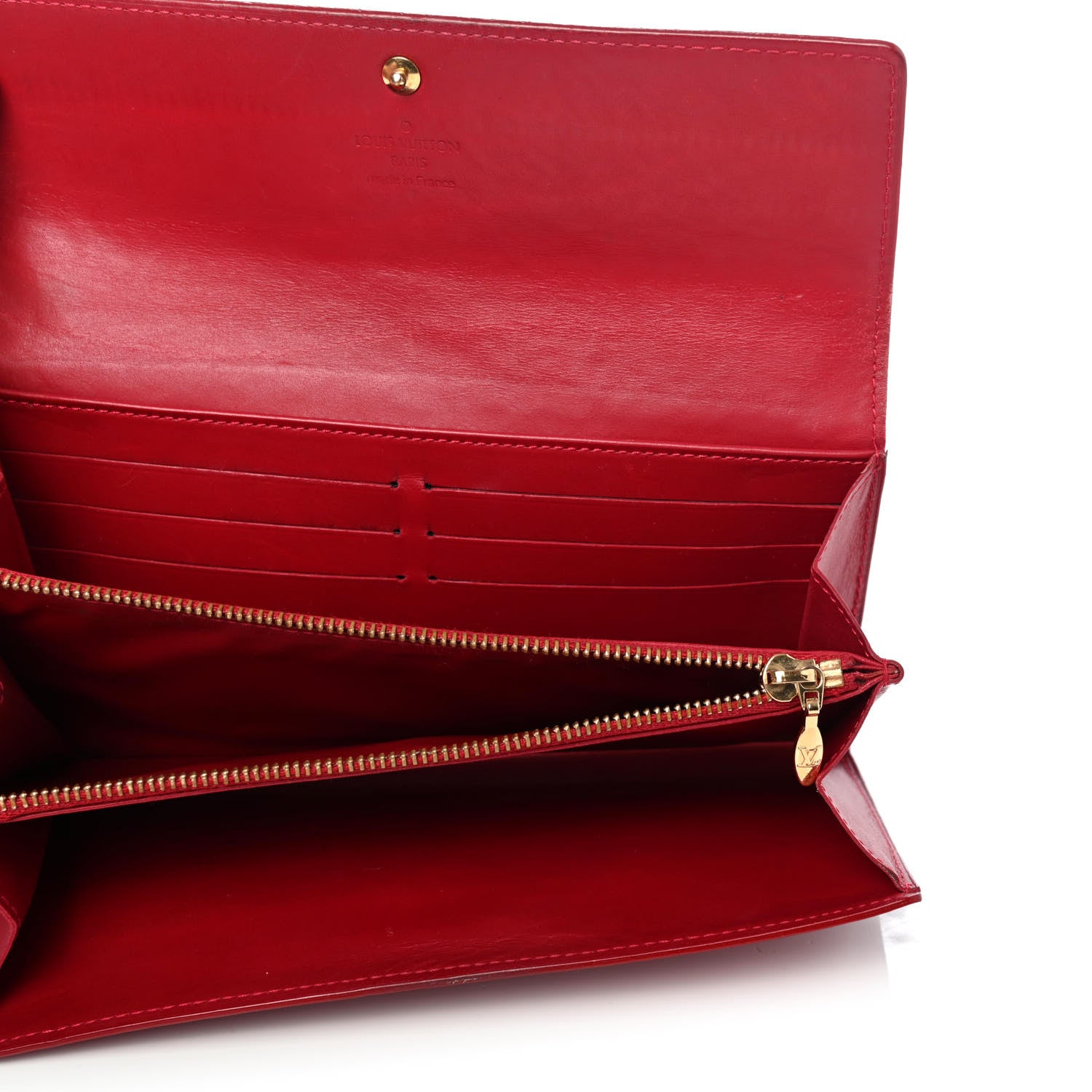 Louis Vuitton Vernis Sarah Wallet Pomme D'Amour 5 of 5